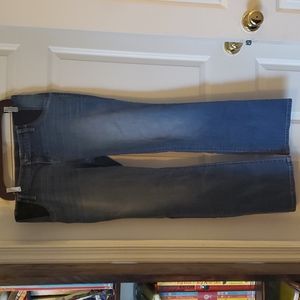 Boot cut insert panel maternity jeans